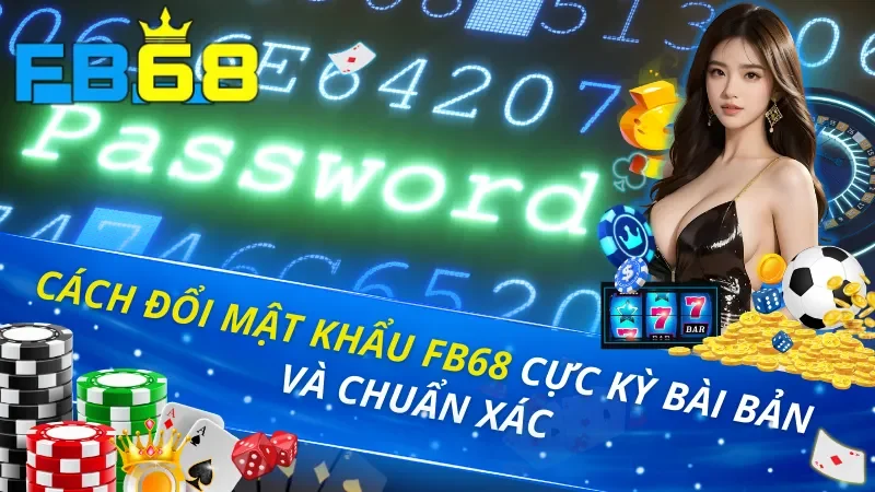 Cách Đổi Mật Khẩu FB68 Cực Kỳ Bài Bản Và Chuẩn Xác 1 Cách Đổi Mật Khẩu FB68