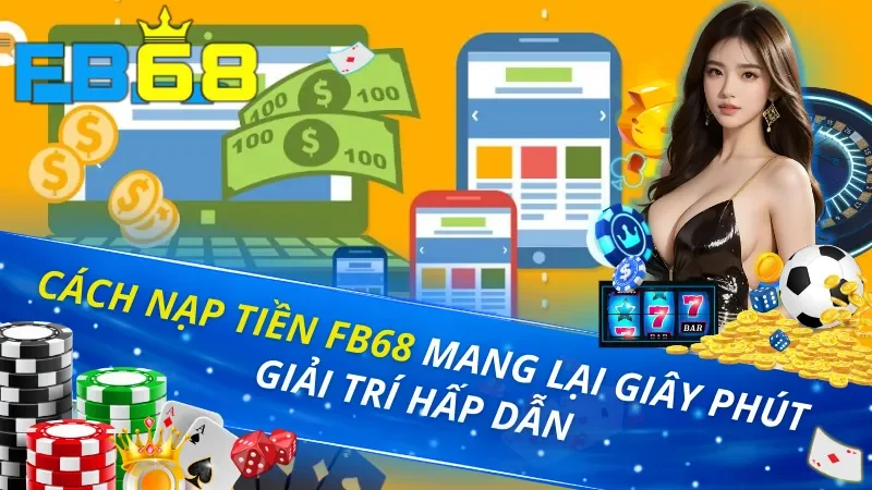 Cách Nạp Tiền FB68 Mang Lại Giây Phút Giải Trí Hấp Dẫn 8 Cách Nạp Tiền FB68