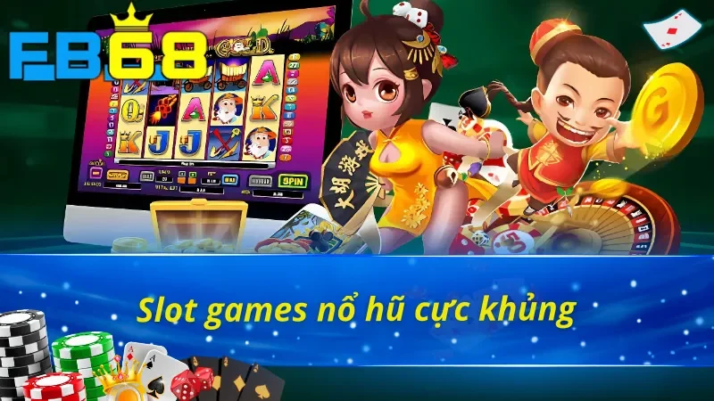 Giới thiệu FB68 về sảnh chơi Slot games dễ dàng thắng lớn