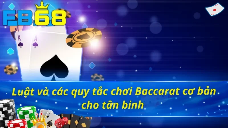 Nắm rõ luật chơi Baccarat FB68 và các quy tắc khác 