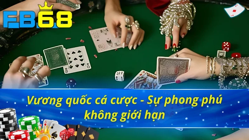 Vương quốc DG Gaming FB68 với sự phong phú không giới hạn