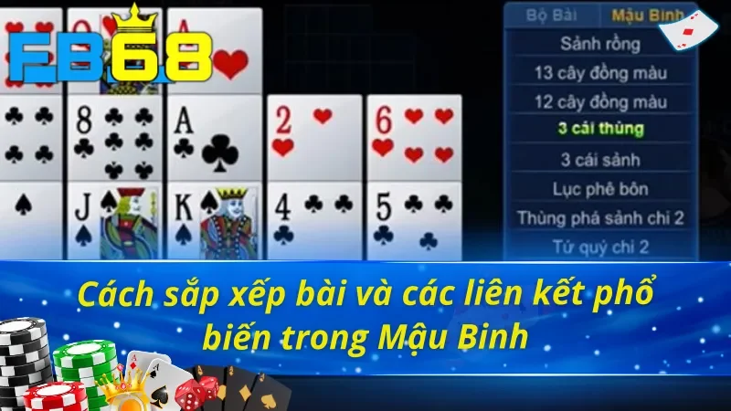 Bộ bài tây 52 lá được sử dụng trong Mậu Binh FB68