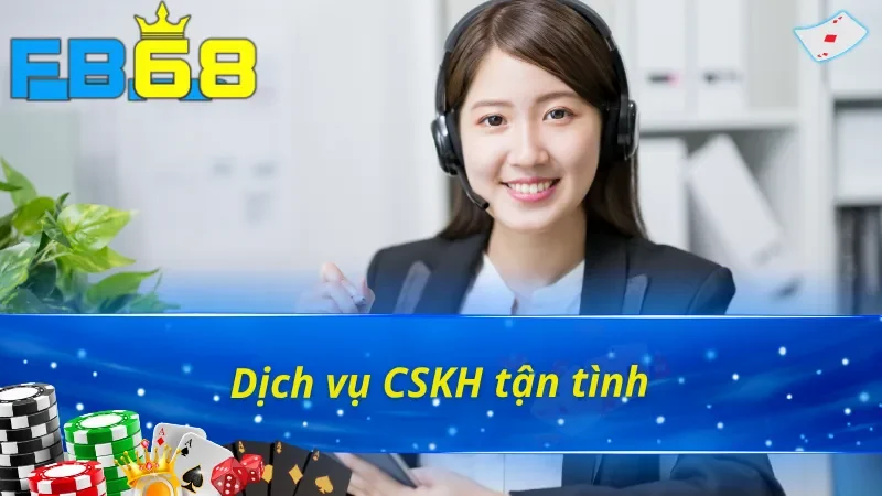 Đội ngũ Fb68 làm việc tận tình, chuyên nghiệp